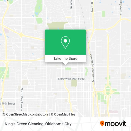 King's Green Cleaning map