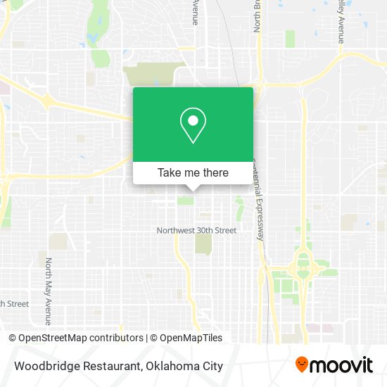 Mapa de Woodbridge Restaurant