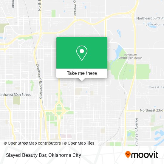 Slayed Beauty Bar map