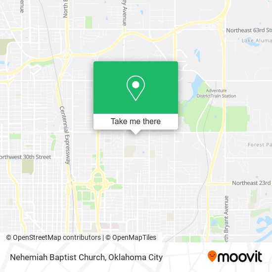 Mapa de Nehemiah Baptist Church