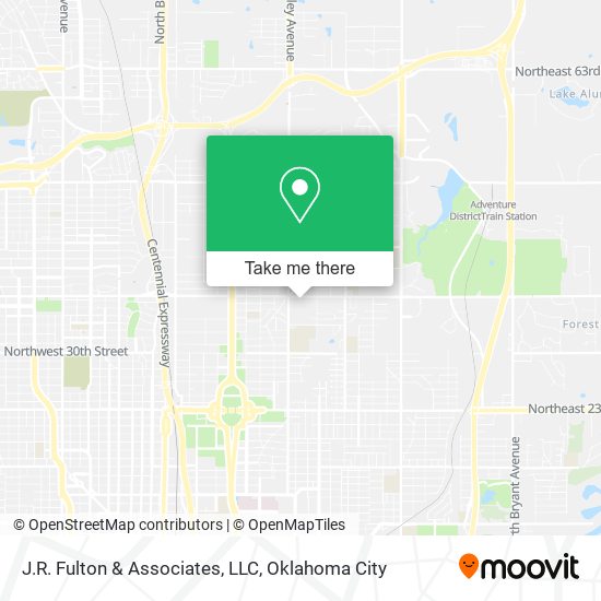 J.R. Fulton & Associates, LLC map
