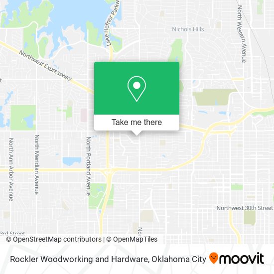 Rockler Woodworking and Hardware map