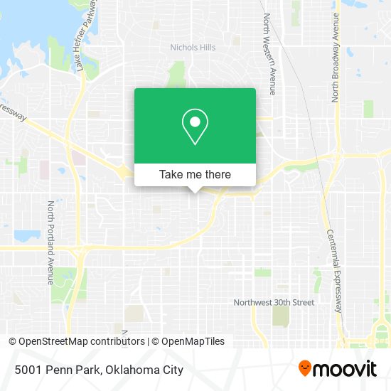 5001 Penn Park map