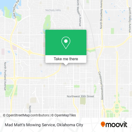 Mapa de Mad Matt's Mowing Service