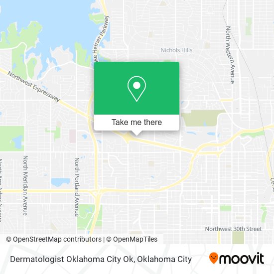 Dermatologist Oklahoma City Ok map