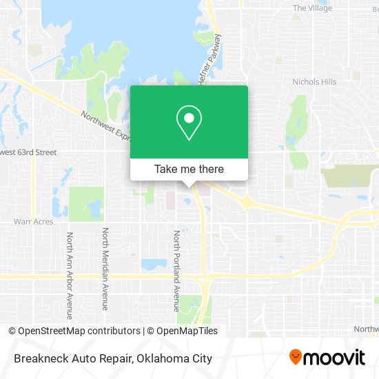 Mapa de Breakneck Auto Repair