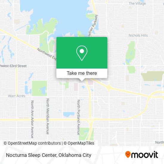 Nocturna Sleep Center map