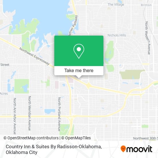 Country Inn & Suites By Radisson-Oklahoma map