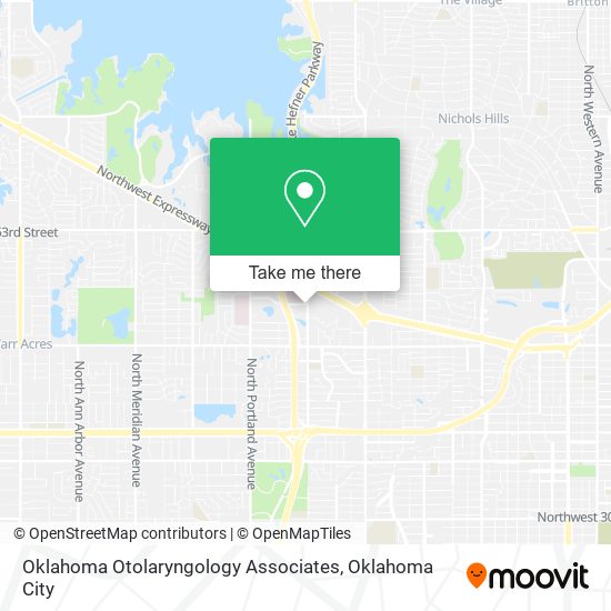 Mapa de Oklahoma Otolaryngology Associates