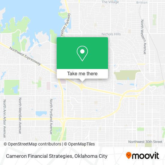 Cameron Financial Strategies map