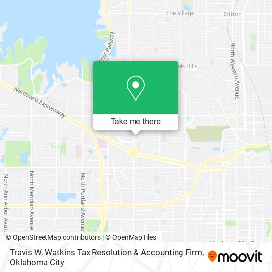Travis W. Watkins Tax Resolution & Accounting Firm map