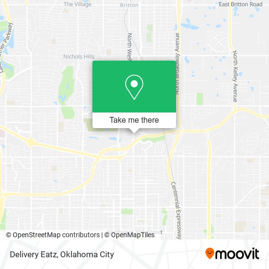 Delivery Eatz map