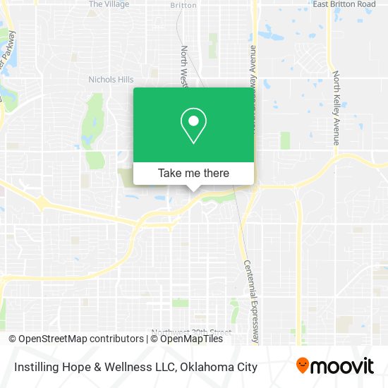 Instilling Hope & Wellness LLC map