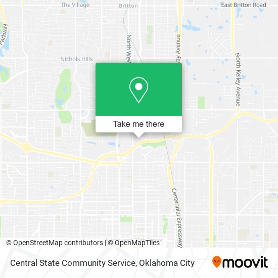 Mapa de Central State Community Service