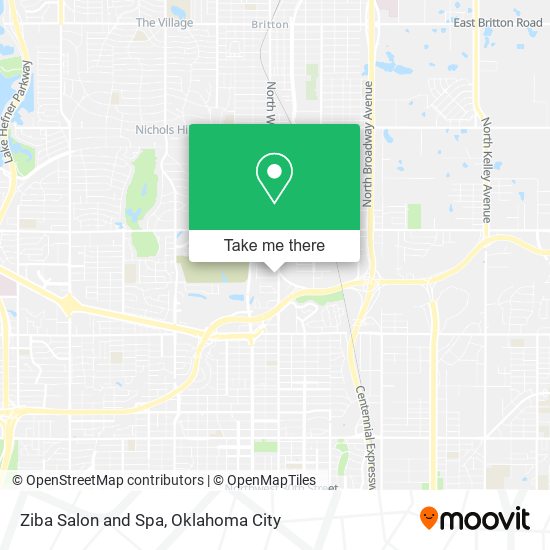 Ziba Salon and Spa map