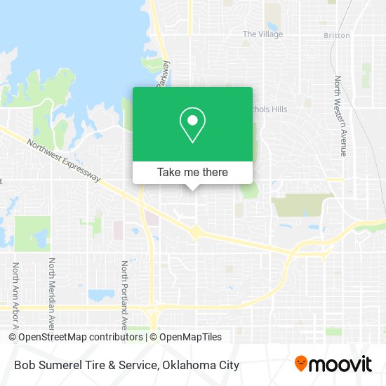 Mapa de Bob Sumerel Tire & Service