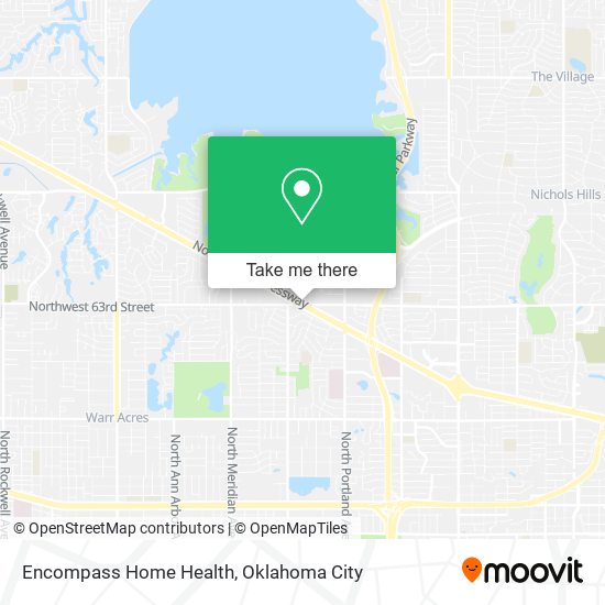 Encompass Home Health map