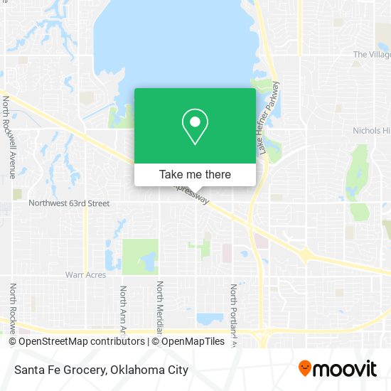Santa Fe Grocery map