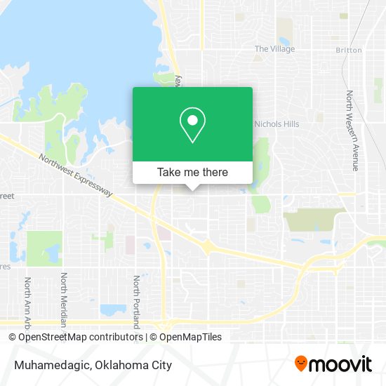 Mapa de Muhamedagic
