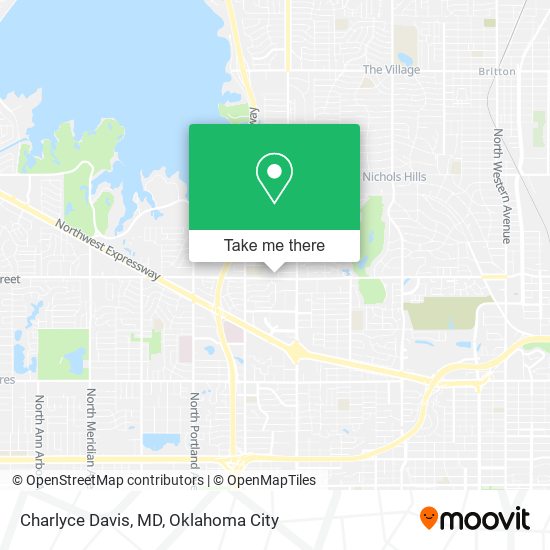 Charlyce Davis, MD map