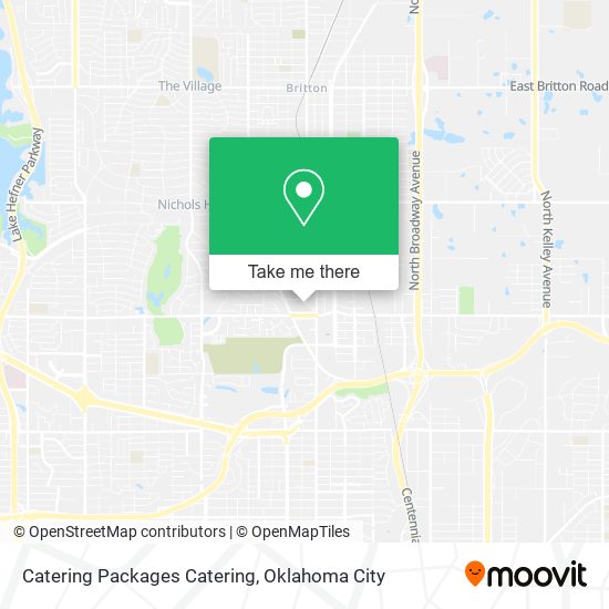 Catering Packages Catering map