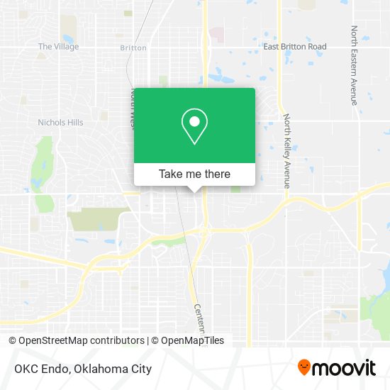 Mapa de OKC Endo