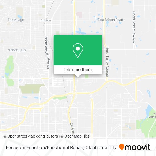 Focus on Function / Functional Rehab map