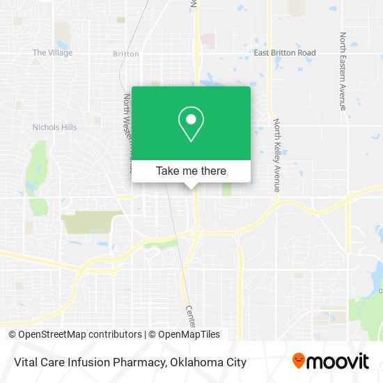 Vital Care Infusion Pharmacy map