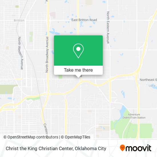Mapa de Christ the King Christian Center