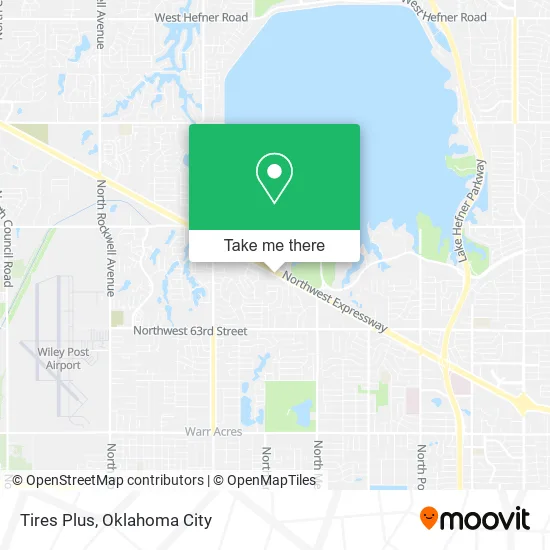 Tires Plus map