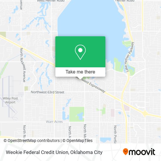 Weokie Federal Credit Union map