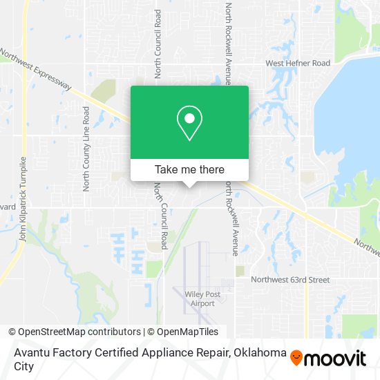 Avantu Factory Certified Appliance Repair map