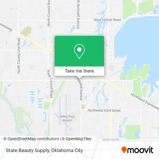 Mapa de State Beauty Supply