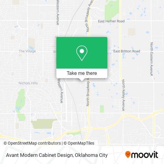 Avant Modern Cabinet Design map