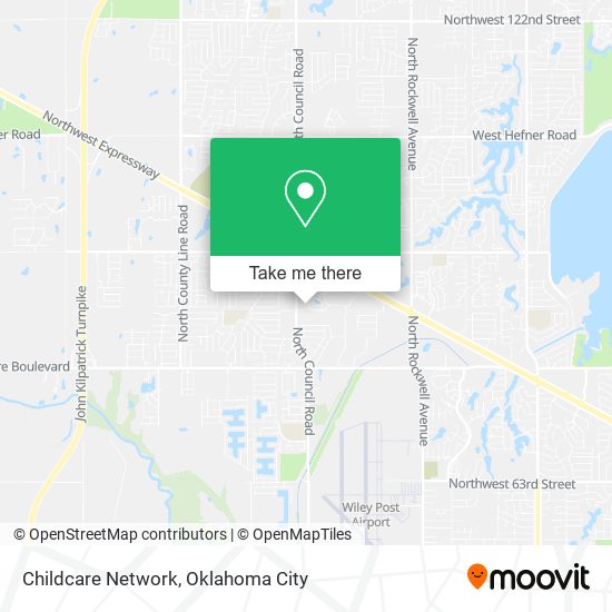 Mapa de Childcare Network