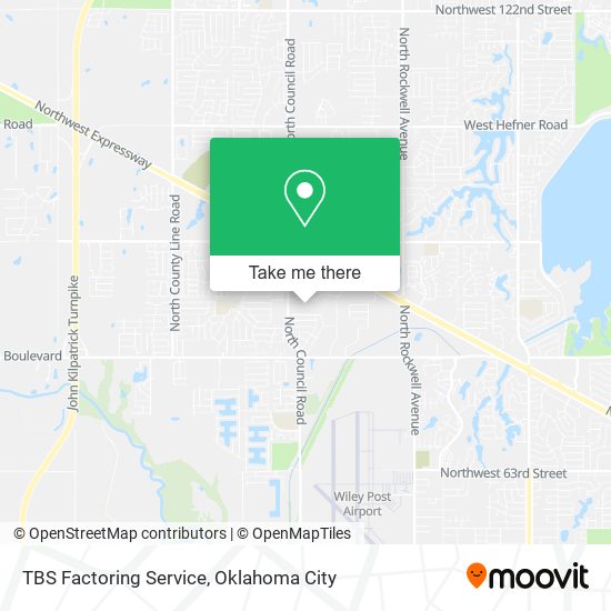 TBS Factoring Service map