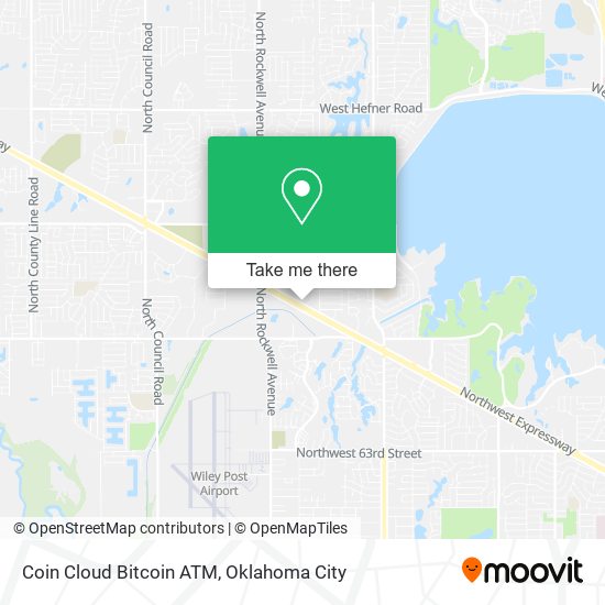 Coin Cloud Bitcoin ATM map