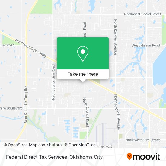 Federal Direct Tax Services map