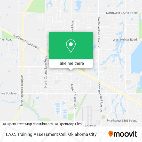 Mapa de T.A.C. Training Assessment Cell