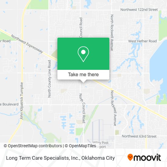Long Term Care Specialists, Inc. map
