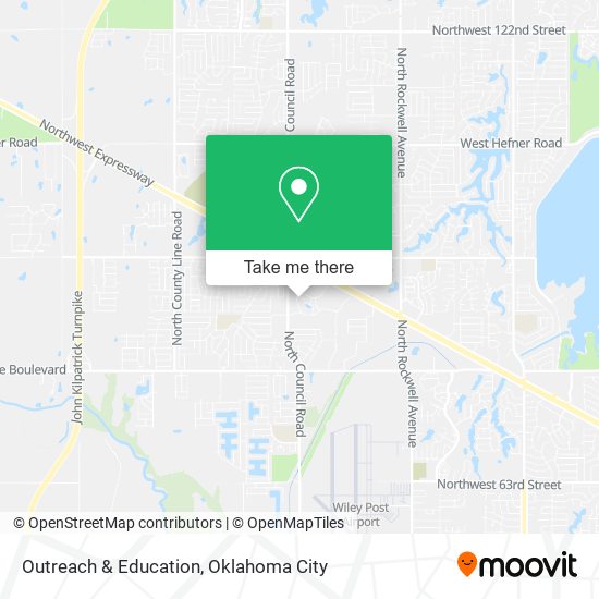 Mapa de Outreach & Education