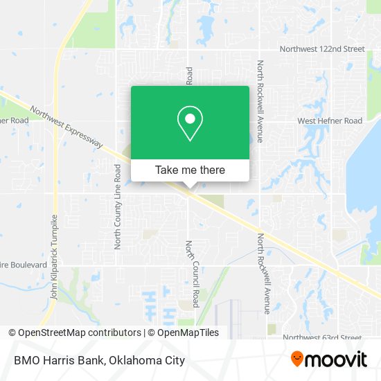 Mapa de BMO Harris Bank