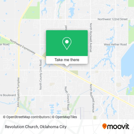 Mapa de Revolution Church