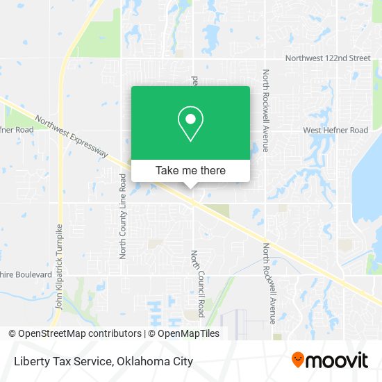 Liberty Tax Service map
