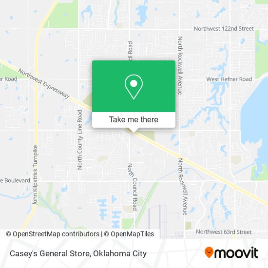 Casey's General Store map