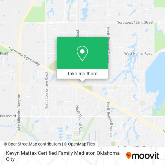 Mapa de Kevyn Mattax Certified Family Mediator