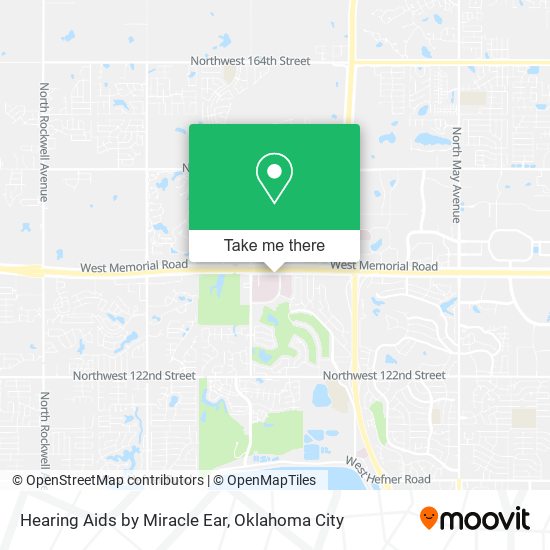 Mapa de Hearing Aids by Miracle Ear