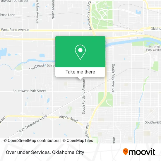 Over under Services map
