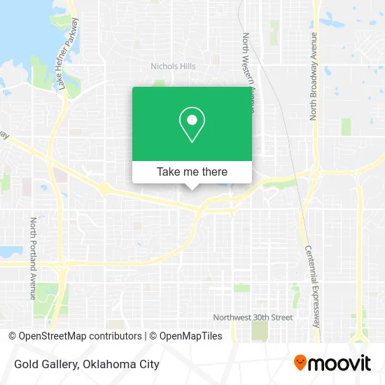 Gold Gallery map