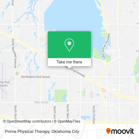 Prime Physical Therapy map